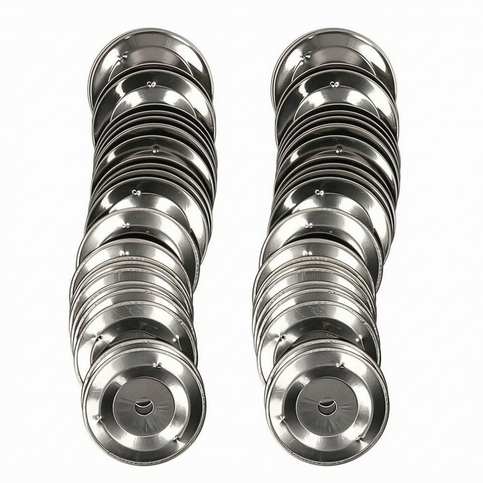 Musical Instrument Repairs - 50pcs Steel Tambourine Bells Round Industrial