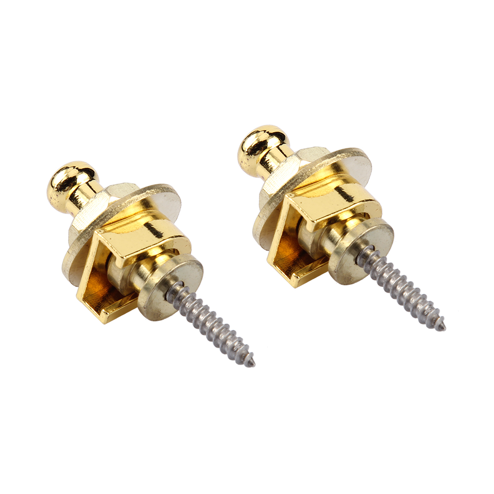 Musical Instrument Ending In A - 2pcs Folk Guitar Slings Buckles Electroplated