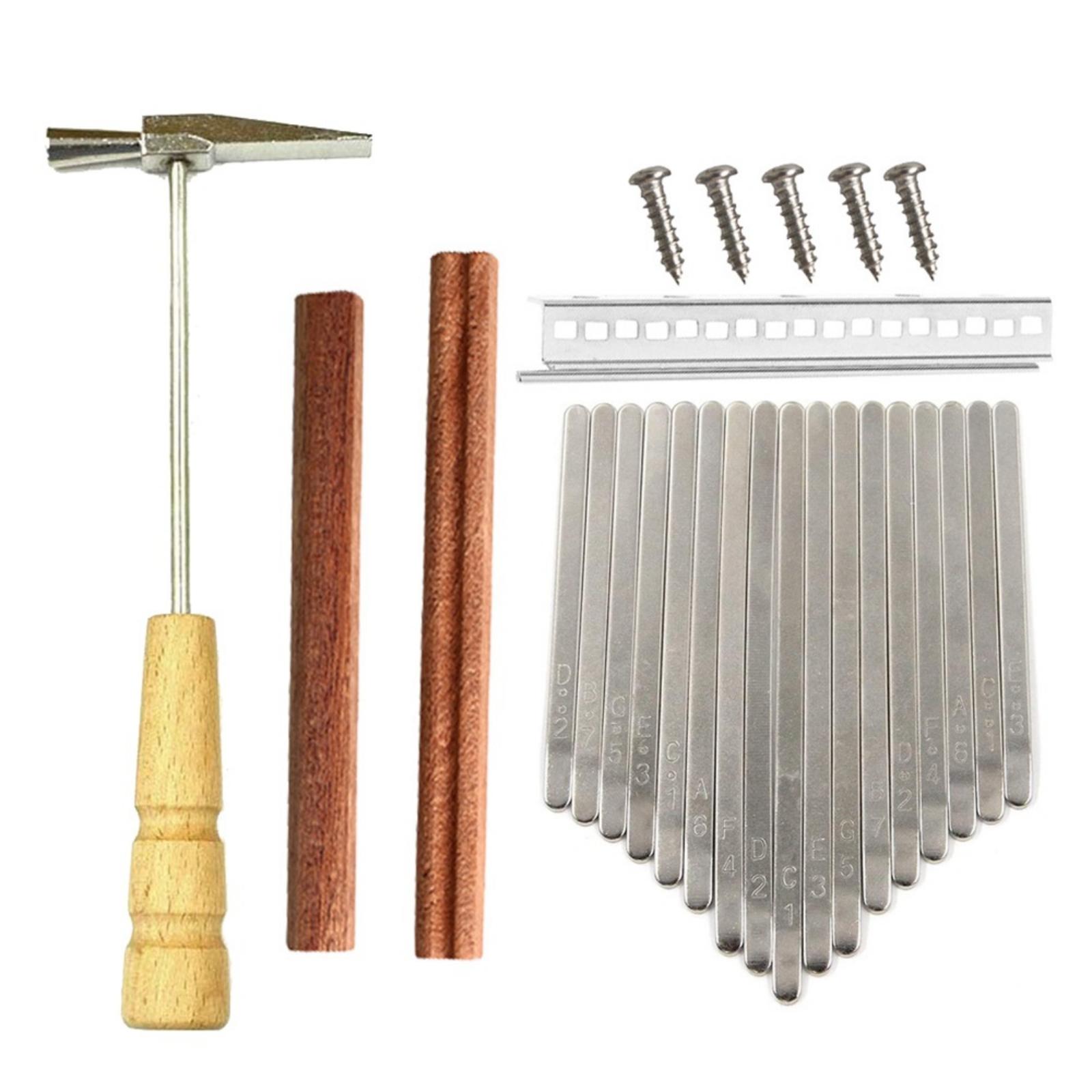 Musical Instrument Repairs - DIY Kalimba Thumb Piano 17 Keys