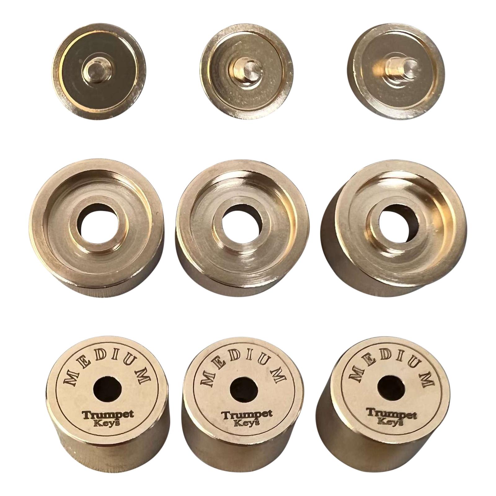 9Pcs Trumpets Valve Caps Wind  - огляд і ціна Musical Instrument Repairs
