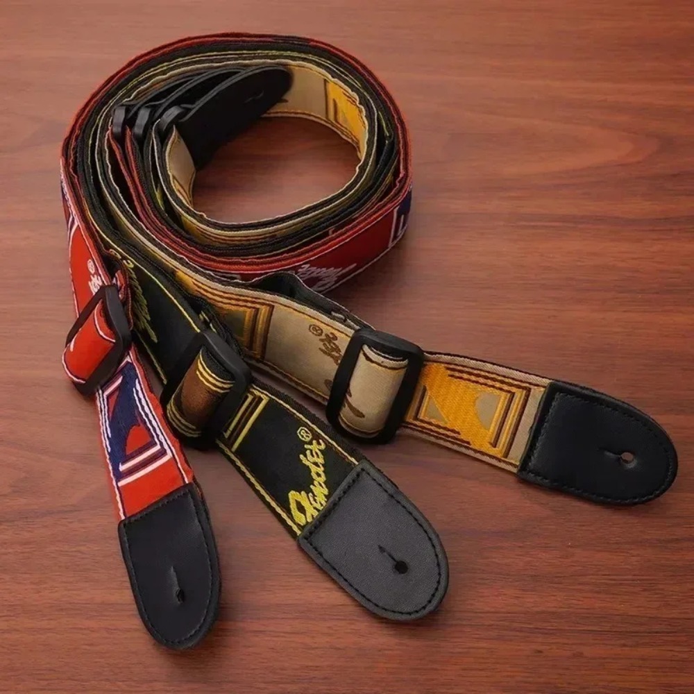 1pc Embroidery Guitar Strap Le - огляд і ціна Musical Instrument Band