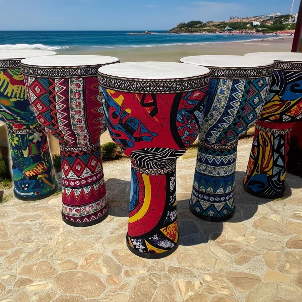 Portable 8.5 Inch African Djem - огляд і ціна Musical Instrument Djembe
