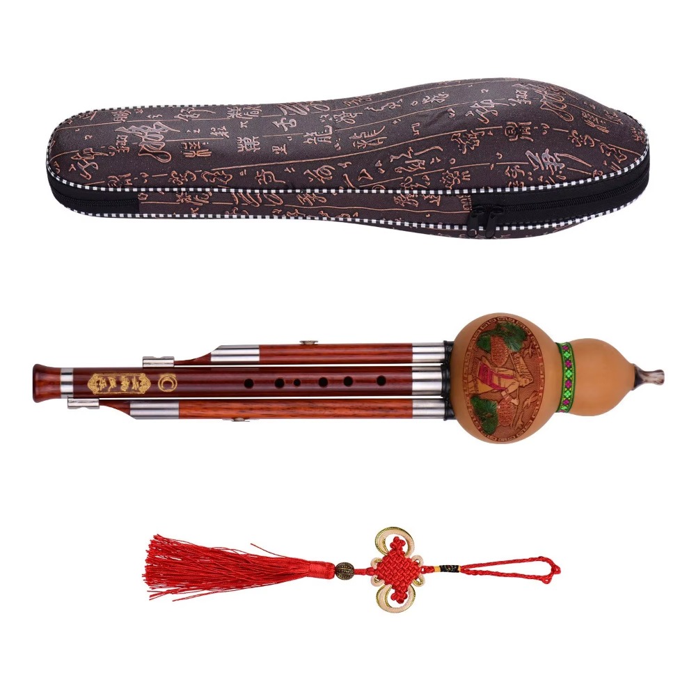 3-Tone C Key Hulusi Gourd Flut - огляд і ціна Musical Instrument Flute