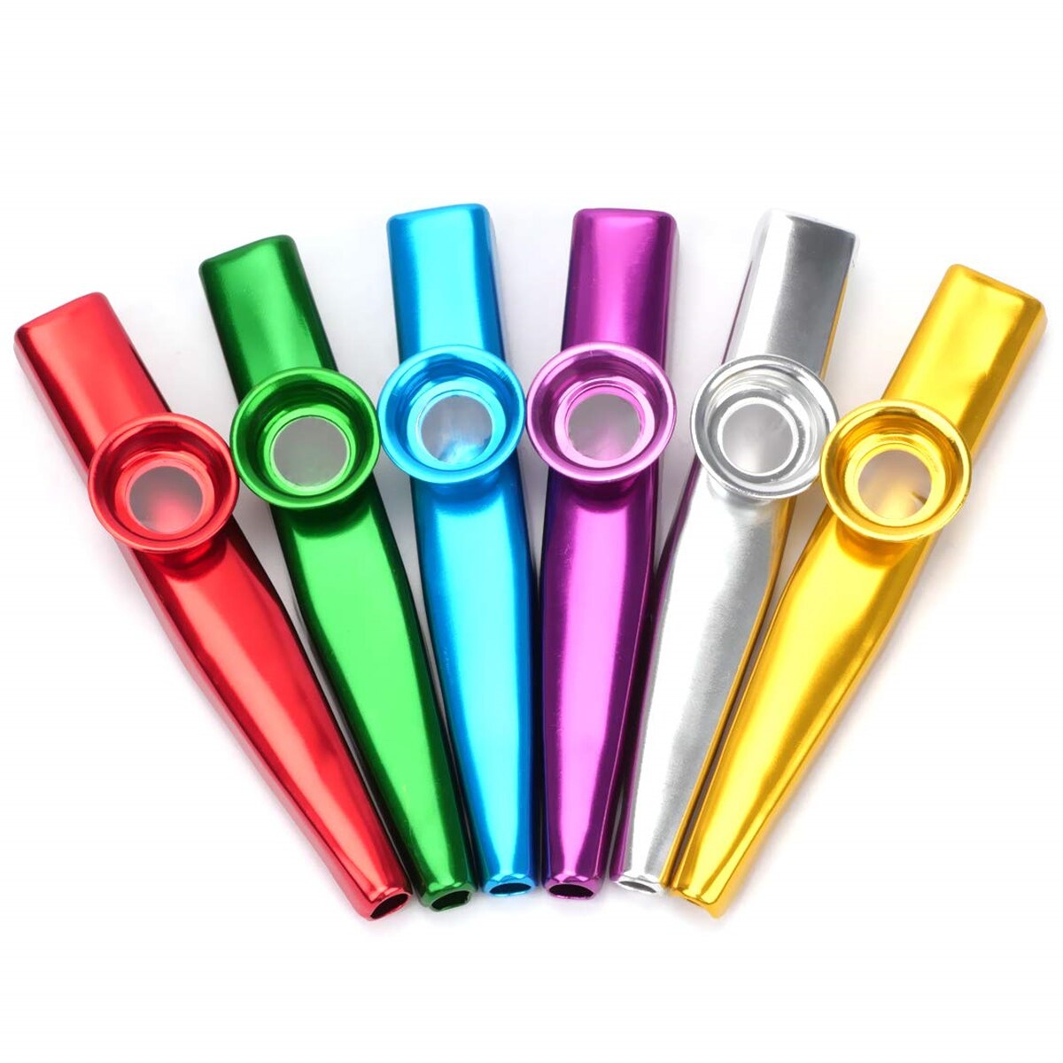 Kazoo Silver Aluminum Alloy wi - огляд і ціна Musical Instrument Flute
