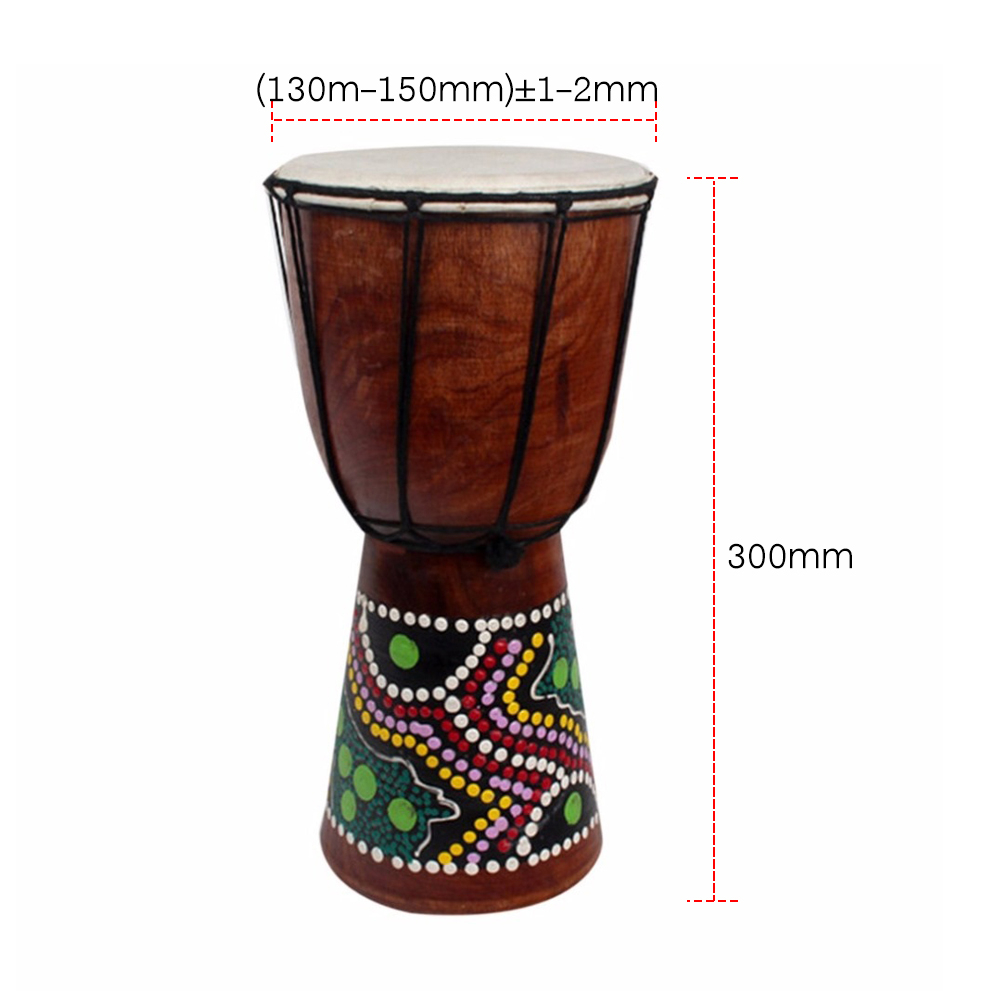 6 inch African Djembe Drum Han - огляд і ціна Musical Instrument Djembe