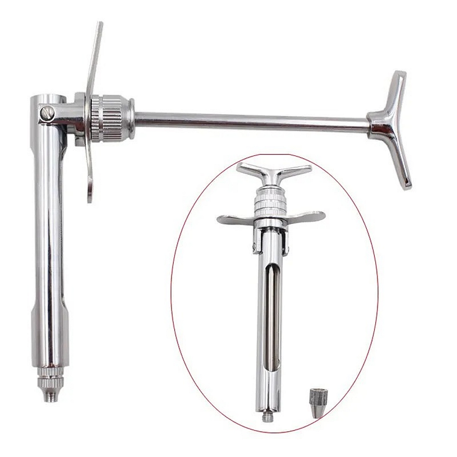 1 Pc Dental Gun Syringe Press  - огляд і ціна Musical Instrument Tuba