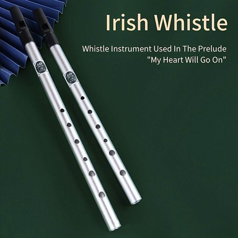 1PC C/D Key Tin Penny Whistle  - огляд і ціна Musical Instrument Irish