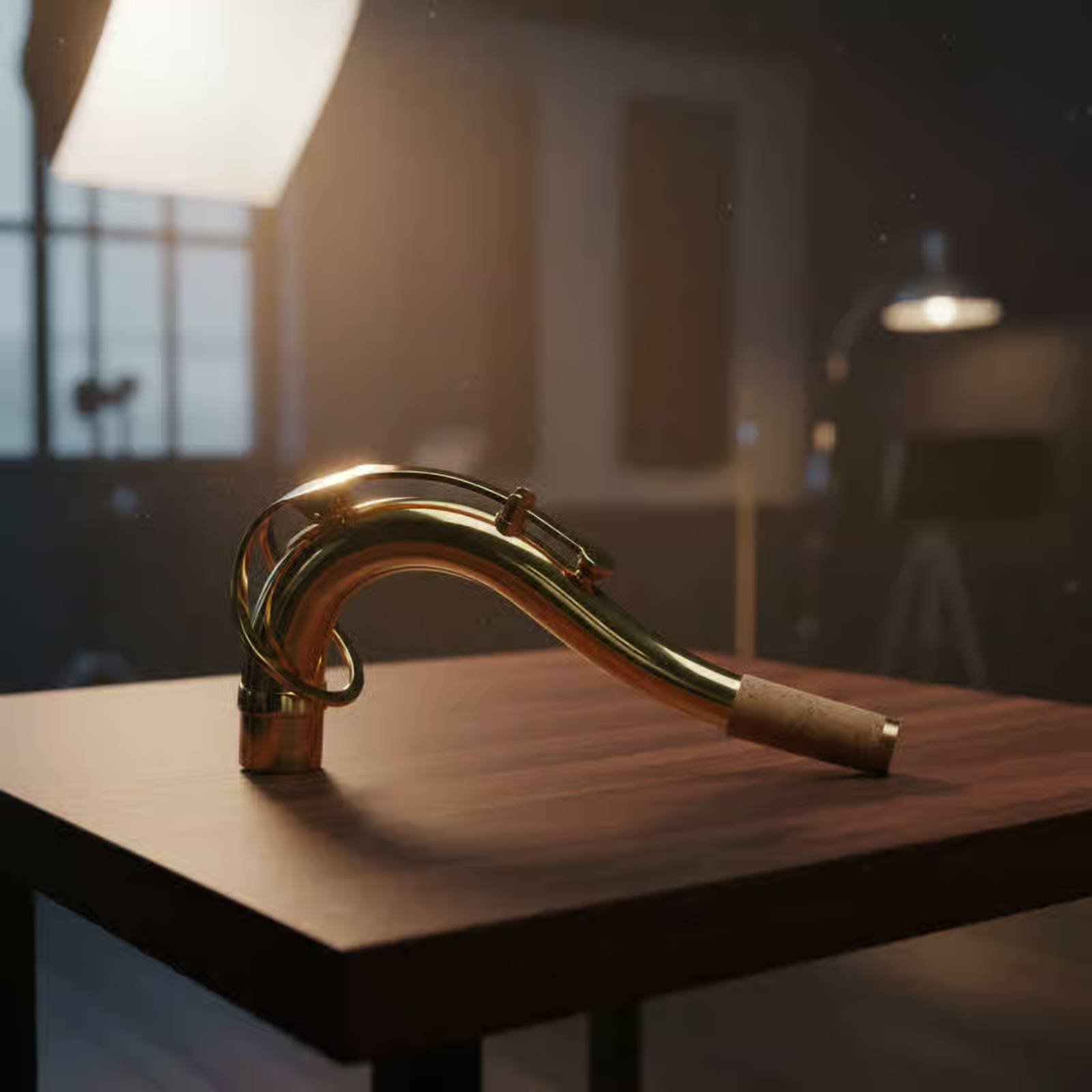 Tenor Sax Neck Brass Tenor Sax - огляд і ціна Musical Instrument Ending In A
