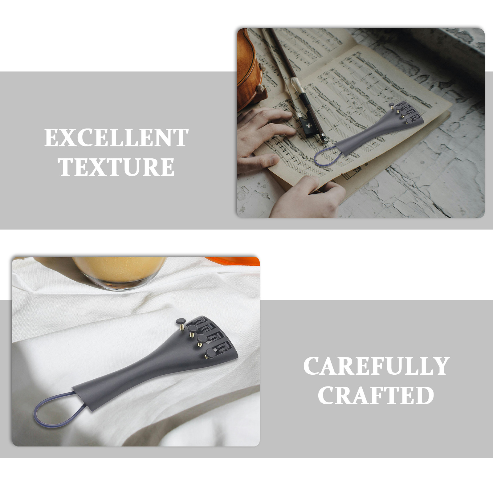 Violin Tailpiece Aluminum Allo - огляд і ціна Musical Instrument Repairs