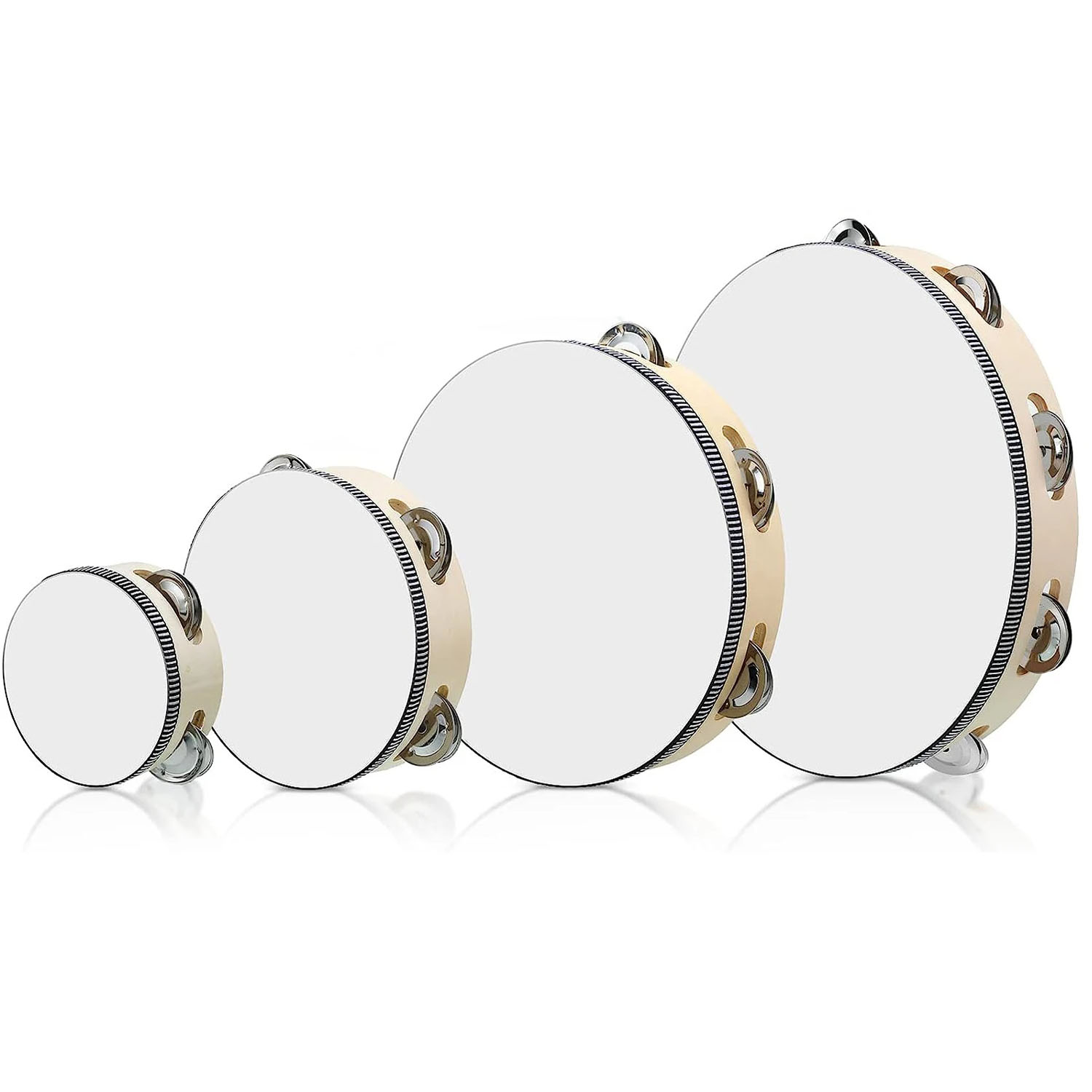 Miwayer Wooden Tambourine with - огляд і ціна Musical Instrument Band