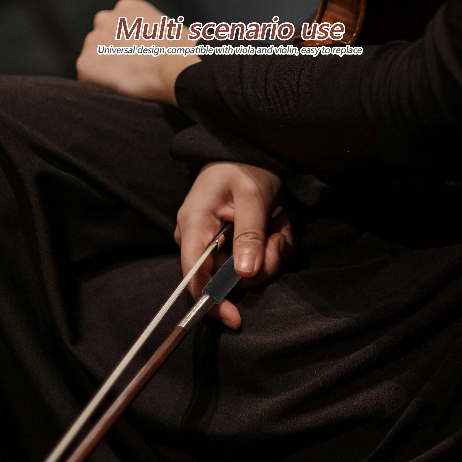 5pcs Violin Bow Grips Rubber P - огляд і ціна Musical Instrument Viola