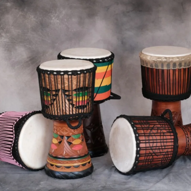 12 Inch Djembe Mahogany Africa - огляд і ціна Musical Instrument Djembe