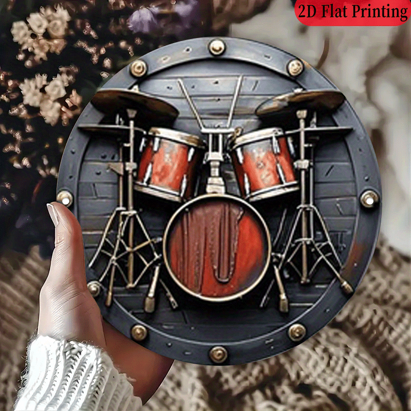 2D Flat, 1pc, 20.32x20.32 cm 2 - огляд і ціна Musical Instrument Band