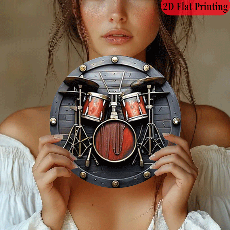 2D Flat, 1pc, 20.32x20.32 cm 2 - огляд і ціна Musical Instrument Band