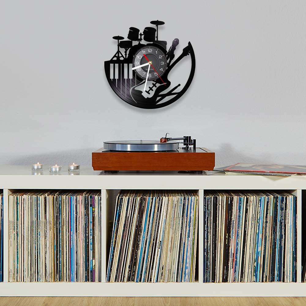 Electric Guitar Drum Rack Set  - огляд і ціна Musical Instrument Sign