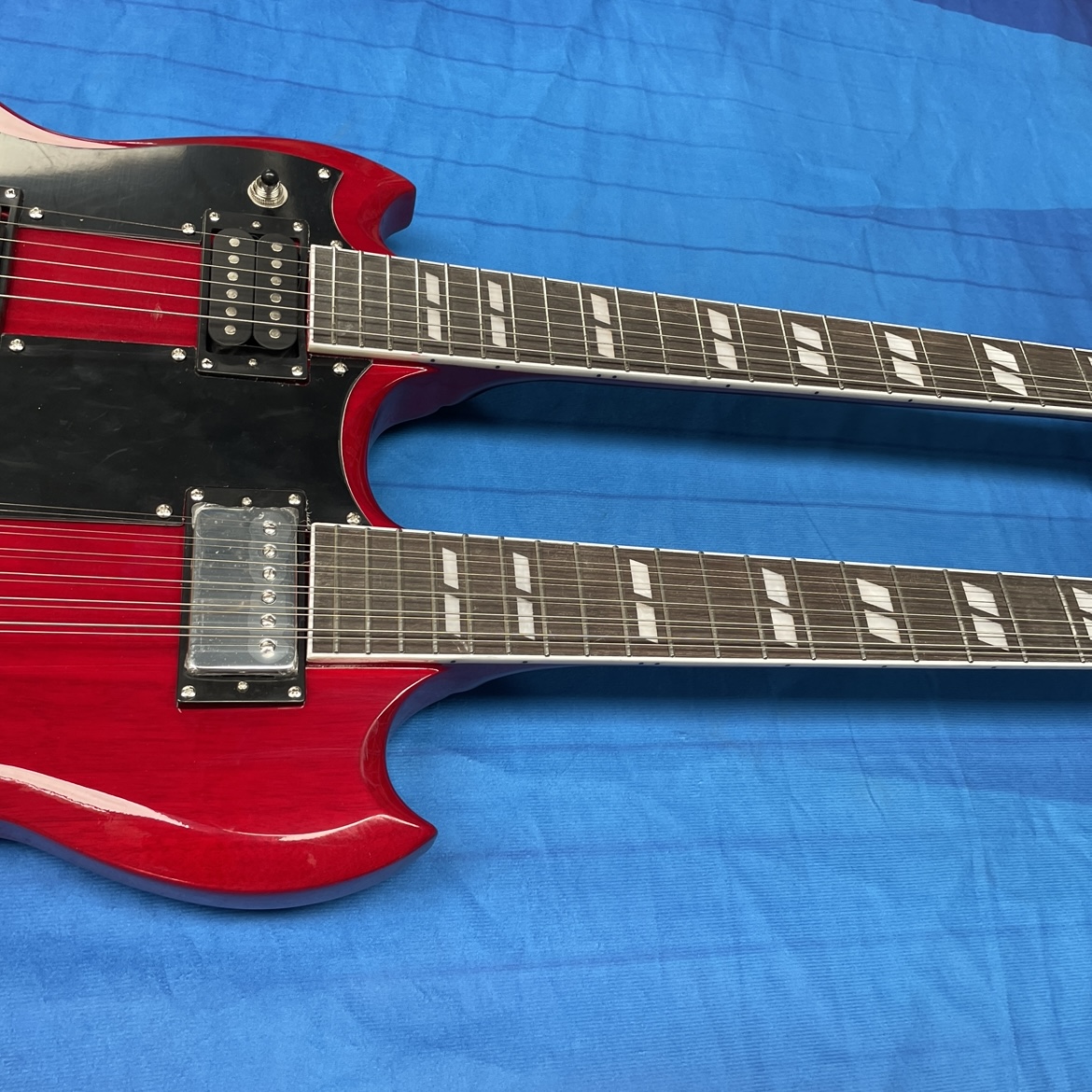 6+12 double-neck electric guit - огляд і ціна Electric Guitar Beginner