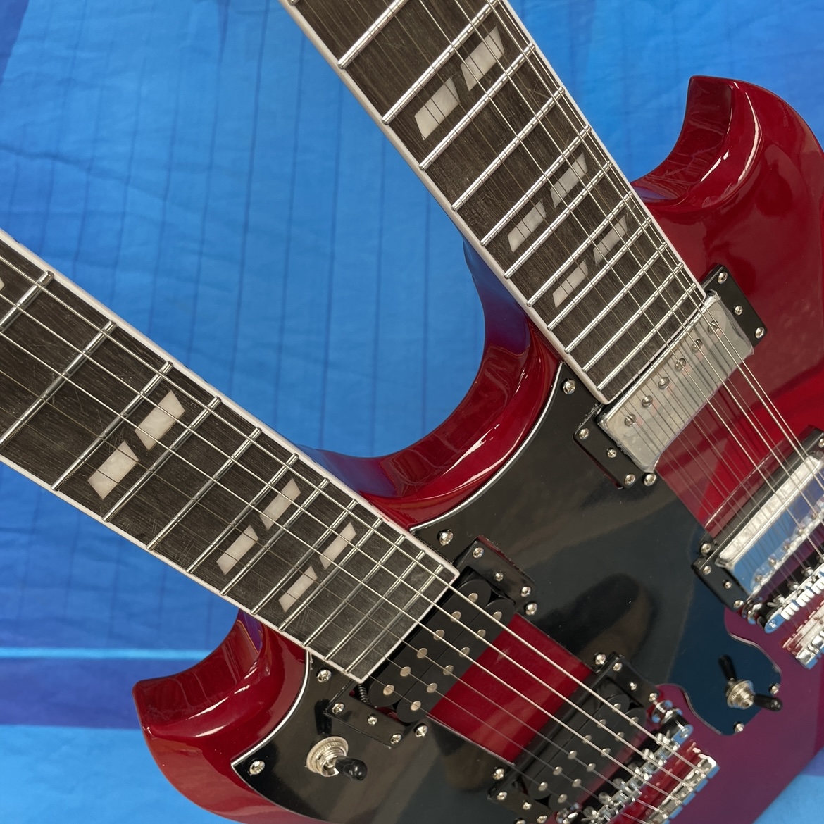 6+12 double-neck electric guit - огляд і ціна Electric Guitar Beginner