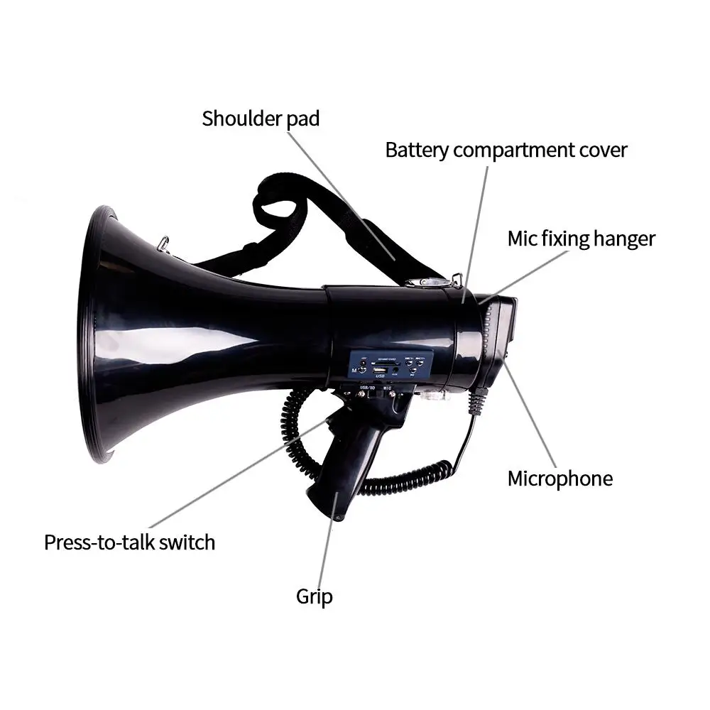 Brand New Portable Megaphone 5 - огляд і ціна Musical Instrument Band