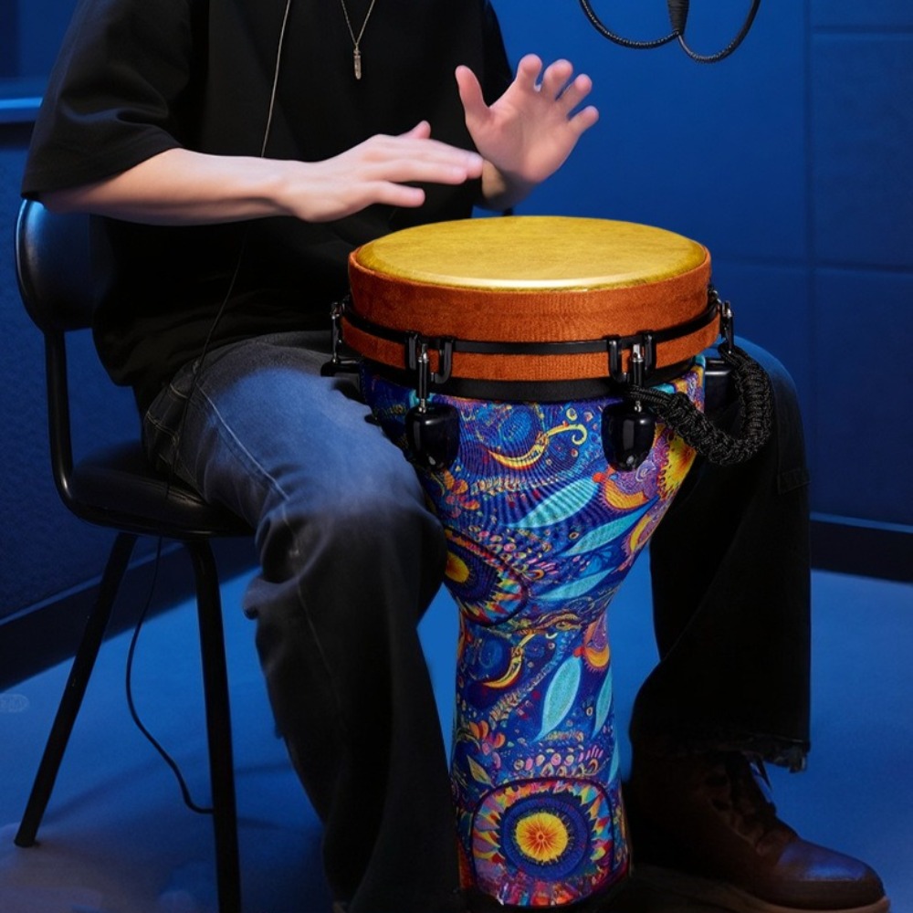 Large 10-inch African Drum Por - огляд і ціна Musical Instrument Djembe