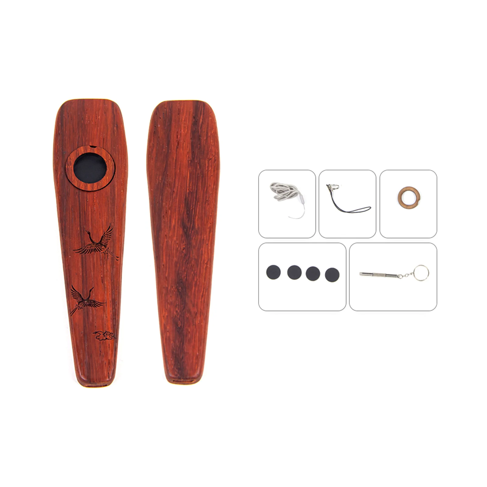 2025 New Wooden Kazoo Gift Set - огляд і ціна Musical Instrument Flute