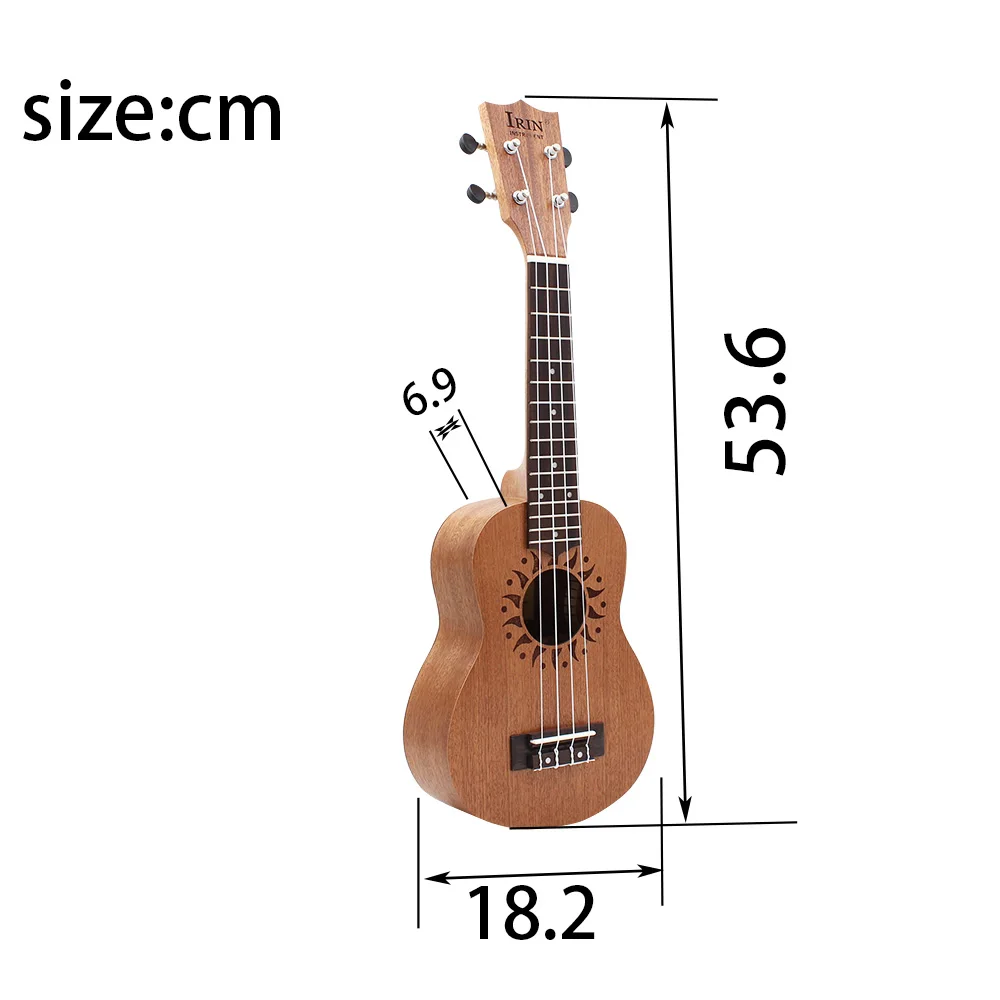 IRIN 21 Inch Ukulele High-end  - огляд і ціна Musical Instrument Ending In A