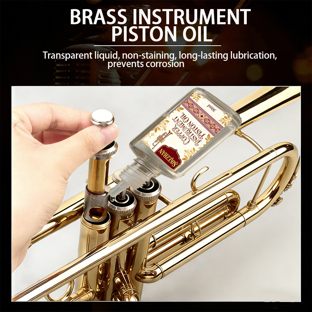 Premium Brass Valve Oil for Tr - огляд і ціна Musical Instrument Tuba